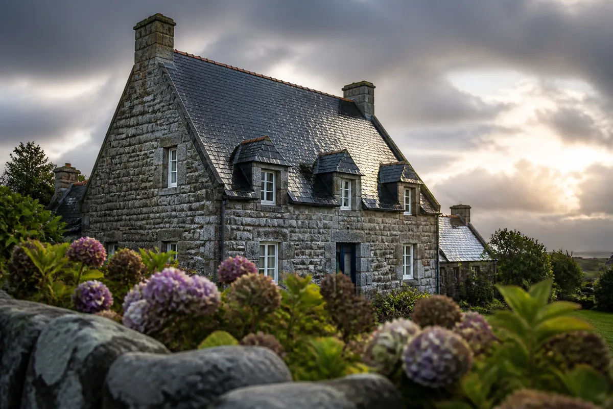 Ardoise naturelle ou fibro-ciment : choisir en Bretagne